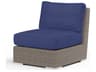 Coronado Wicker Armless Club Chair Outdoor Seating