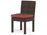 Montecito Cognac Wicker Cushion Dining Chair