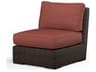 Montecito Cognac Wicker Cushion Lounge Chair