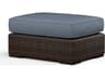 Montecito Wicker Rectangular Outdoor Ottoman
