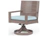 Laguna Driftwood Aluminum Cushion Dining Chair