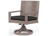 Laguna Driftwood Aluminum Cushion Dining Chair