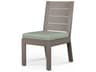 Laguna Armless Dining Chair Outdoor Aluminum