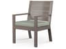 Laguna Outdoor Sectional Hand-Brushed Driftwood Aluminum