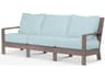 Laguna Driftwood Aluminum Cushion Sofa