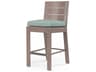Laguna Driftwood Aluminum Cushion Counter Stool