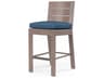 Laguna Driftwood Aluminum Cushion Counter Stool