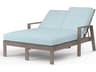 Laguna Driftwood Aluminum Cushion Chaise Lounge