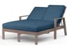 Laguna Driftwood Aluminum Cushion Chaise Lounge