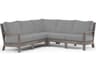 Laguna Driftwood Aluminum Cushion Sofa