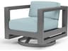 Redondo Slate Aluminum Cushion Lounge Chair