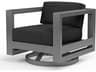 Redondo Slate Aluminum Cushion Lounge Chair