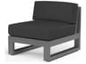Redondo Slate Aluminum Cushion Lounge Chair