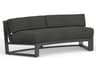 Redondo Slate Aluminum Cushion Sofa