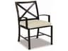 La Jolla Outdoor Dining Chair in Espresso Aluminum