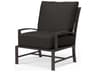La Jolla Espresso Aluminum Cushion Lounge Chair