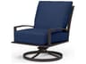 La Jolla Swivel Lounge Chair Espresso Outdoor