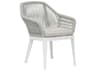 Miami Rope Outdoor Dining Chair Frost