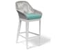 Miami Frost Rope Cushion Bar Stool