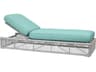 Miami Frost Rope Cushion Chaise Lounge