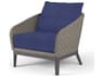 Marbella Graphite Rope Cushion Lounge Chair