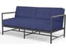 Pietra Graphite Aluminum Cushion Loveseat