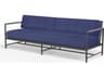 Pietra Graphite Aluminum Cushion Sofa
