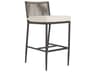 Pietra Counter Stool in Graphite and Echo Ash