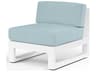 Newport Frost Aluminum Cushion Lounge Chair