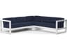 Newport Outdoor Sectional Sofa Modern Aluminum