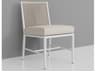 Sabbia Custom Aluminum Patio Dining Side Chair