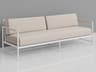Sabbia Custom Aluminum Patio Sofa