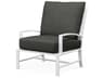 Bristol White Aluminum Cushion Lounge Chair