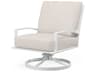 Bristol White Aluminum Cushion Lounge Chair