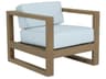 Coastal Te Teak Wood Cushion Lounge Chair