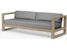 Coastal Te Teak Wood Cushion Sofa