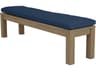 Coastal Te Teak Wood Cushion Bench