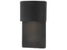 Tempe Outdoor Wall Sconce in Soft Black