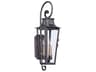 French Quarter 2 Light Outdoor Wall Sconce Aged Pewter