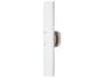 Titus 1-Light Polished Nickel Glass LED Wall Sconce