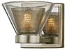 Wink 1-Light Silver Leaf Gold Wall Sconce