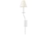 Lomita 1-Light Gesso White Wall Sconce