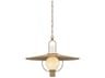 Cahill 1-Light Patina Brass Lantern Pendant