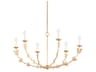 Florian Chandelier in Vintage Gold Leaf