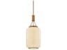 Judson 1-Light Patina Brass Cylinder Mini Pendant