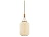 Judson 1-Light Patina Brass Cylinder Pendant