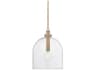 Kori 1-Light Patina Brass Cylinder Pendant