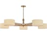 Mailo 5-Light Patina Brass Drum Chandelier