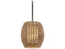 Conga 1-Light Tidepool Bronze Cylinder Pendant