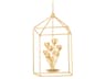 Westwood 12-Light Vintage Gold Leaf Pendant